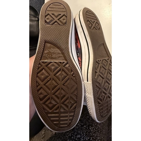 Converse‎ All Star Chuck Taylor High Sneakers Mens 11 Coral Blue Tie Dye Shoes - Picture 8 of 9